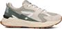 Hub Beige Lage Sneakers met Groene Accenten Multicolor Heren - Thumbnail 7