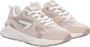 Hub Grid-m Lage sneakers Leren Sneaker Heren Beige - Thumbnail 1