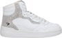 Hub Grip Hoge sneakers Leren Sneaker Dames Wit - Thumbnail 1