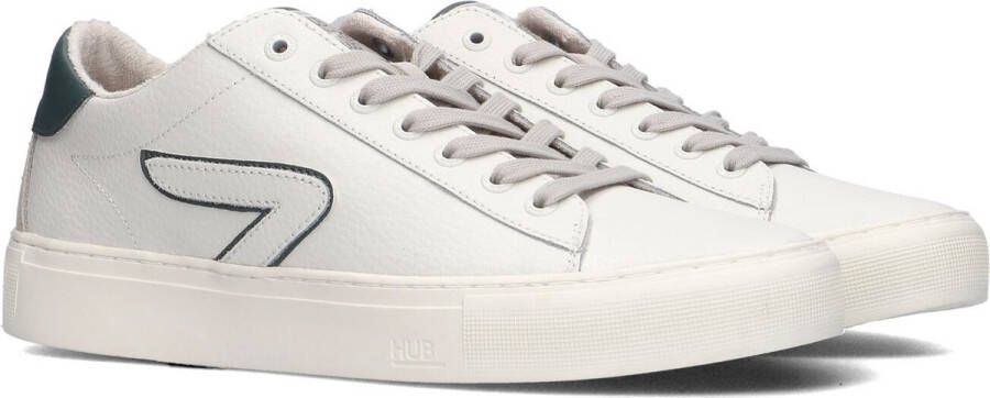 Hub Hook-z Lage sneakers Leren Sneaker Heren Wit