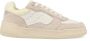 Hub Match Sneakers Leren Sneaker Dames Beige - Thumbnail 1