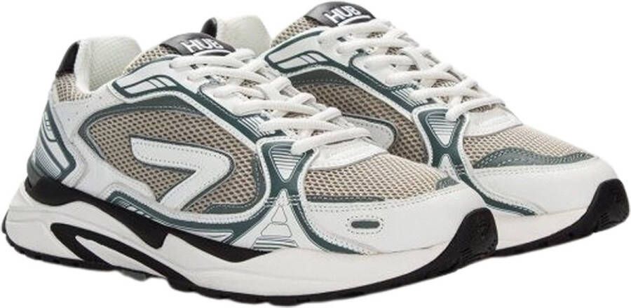 Hub Slam groene herensneakers Groen Mesh Lage sneakers Heren - Foto 1