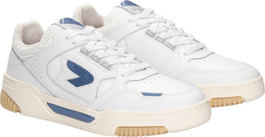 Hub Thrill | white elemental blue Wit Leer Lage sneakers Heren