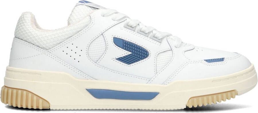 Hub Thrill | white elemental blue Wit Leer Lage sneakers Heren