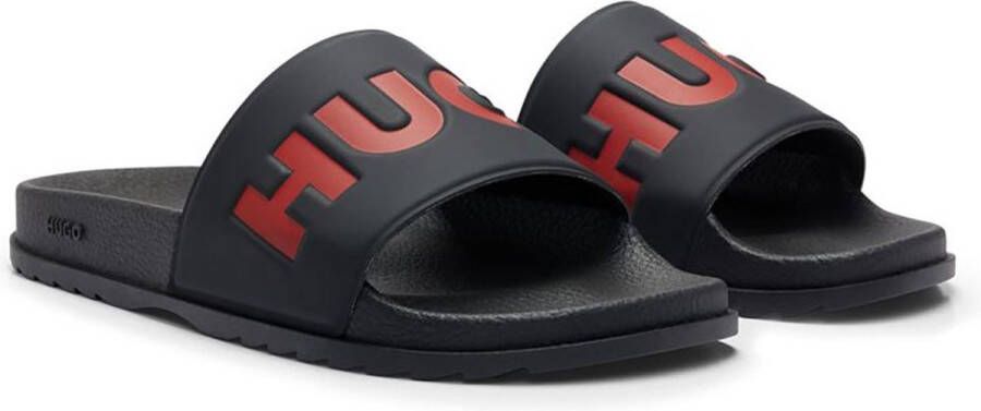 Hugo Boss Hugo Match It Rblg N 10244143 Slippers Zwart Man