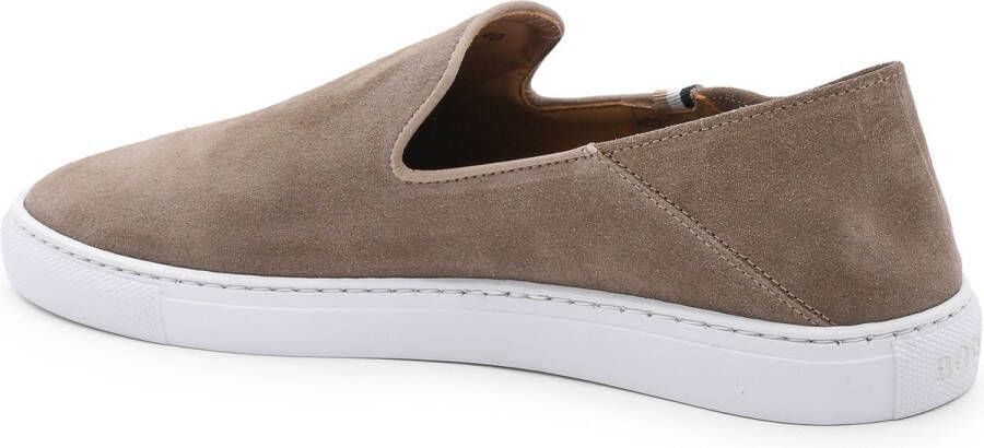 Hugo Boss Slip-On Sneakers In Medium Beige