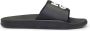 Hugo Boss Zwarte Slider Sandalen Nil-Slid Black Heren - Thumbnail 1