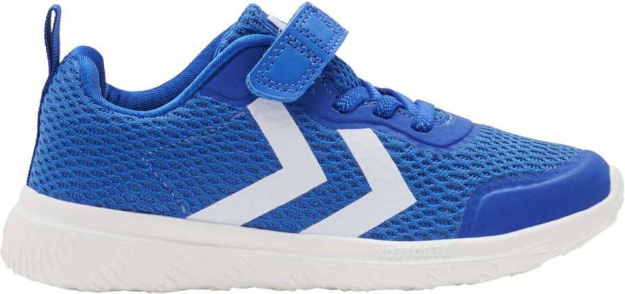 Hummel Actus Recycled Sportschoenen Lapis Blue Saffron Unsponsored Kinderen