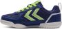 Hummel Aero Team 2.0 Laces kinderen Sportschoenen Volleybal Indoor blauw - Thumbnail 3