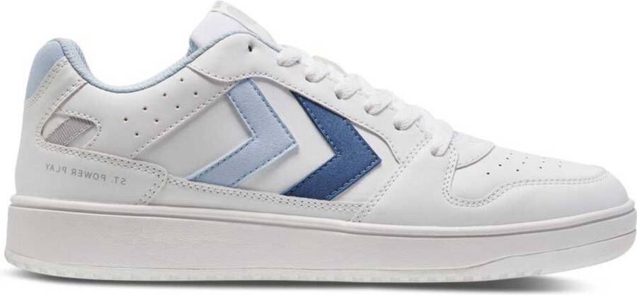 Hummel Damen Sneaker flach St. Power Play Wmns White Ballad Blue