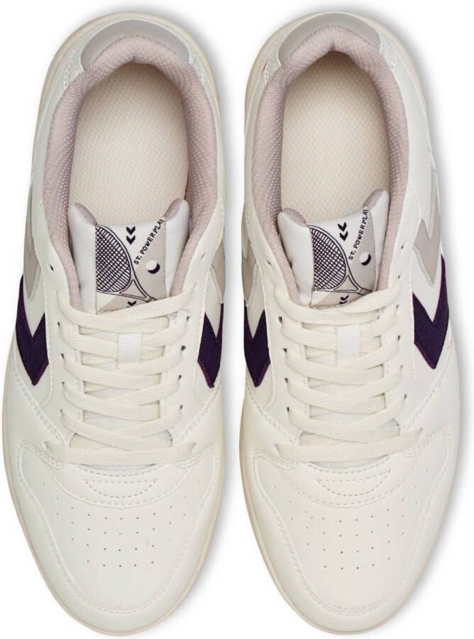 Hummel Damen Sneaker flach St. Power Play Wmns White Silver Cloud