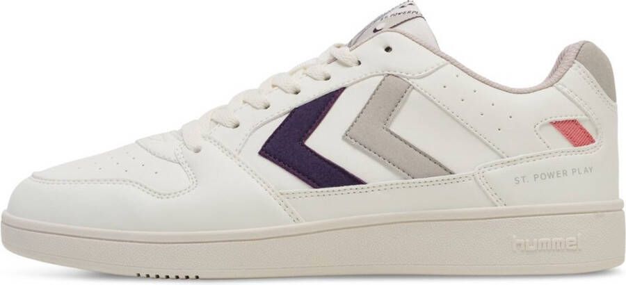 Hummel Damen Sneaker flach St. Power Play Wmns White Silver Cloud