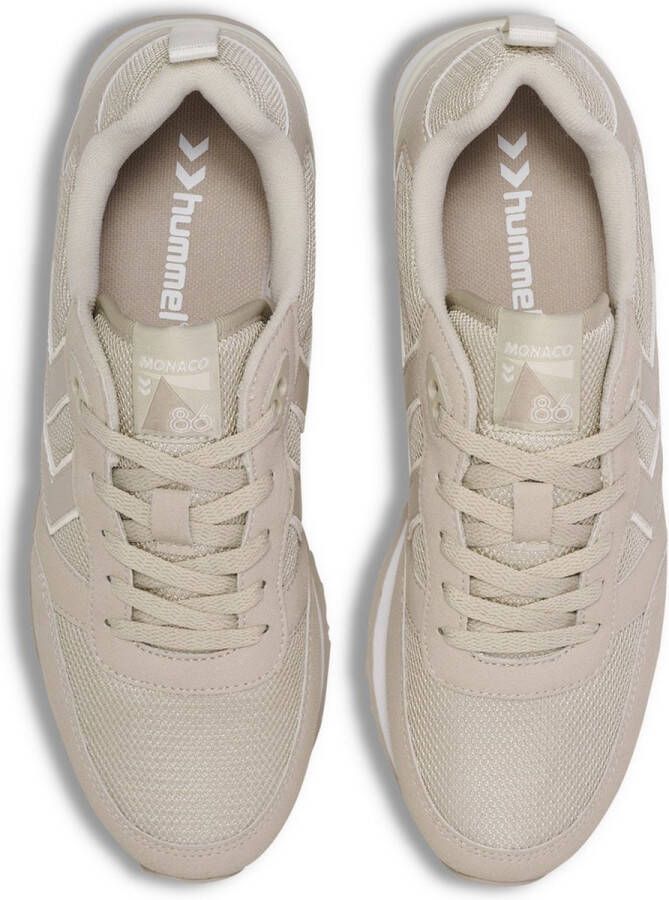 Hummel Damen Sneakers low Monaco 86 Tonal Lizard Silver Lining