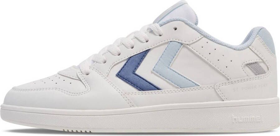 Hummel Damen Sneakers low St. Power Play Wmns White Ballad Blue