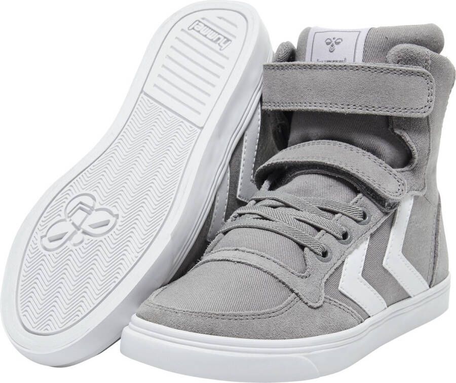 Hummel Kinder Schuhe Slimmer Stadil High Jr Frost Grey