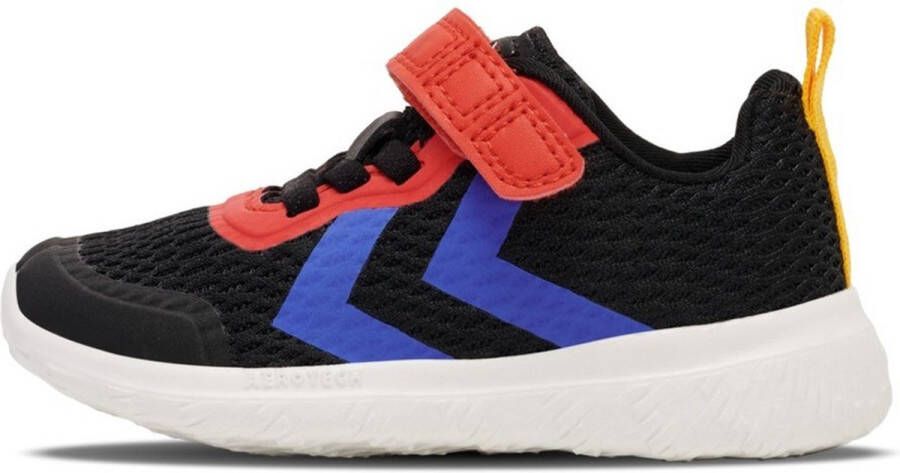 Hummel Kinder Sneakers flach Actus Recycled Infant Black Red