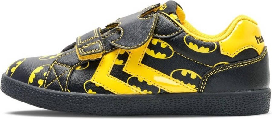 Hummel Kinder Sneakers flach Batman Jet Court Low Black