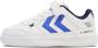 Hummel Kinder Sneakers low St. Power Play Jr White Black Iris - Thumbnail 1