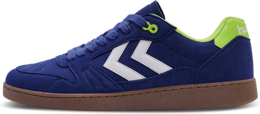 Hummel Liga GK Rpet Suede Sportschoenen Volleybal Indoor blauw