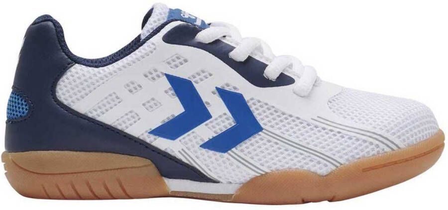 Hummel Root Elite kinderen Laces Sportschoenen Volleybal Indoor wit