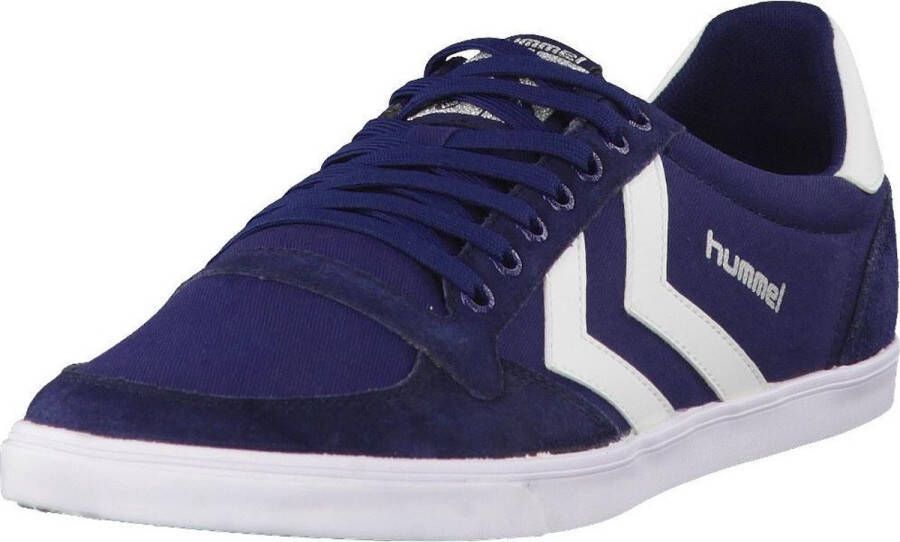 Hummel Sneaker flach Slimmer Stadil Low Dress Blue White Kh