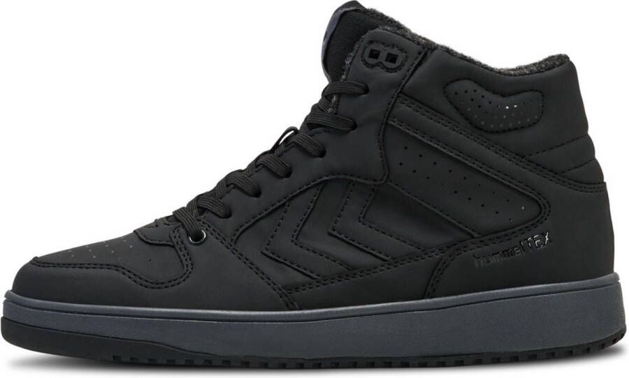 Hummel St. Power Play Mid Tex Sneakers Zwart Man