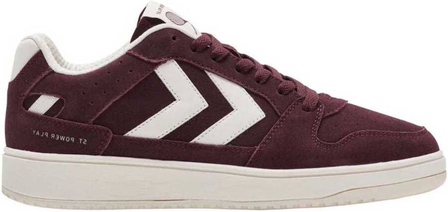 Hummel St. Power Play Suede Schoenen Paars Man