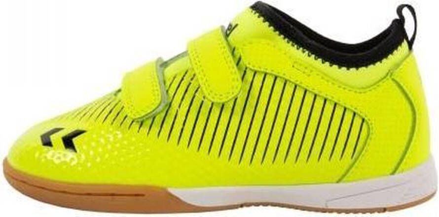 Hummel Zoom JR IN sportschoenen neon geel zwart - Foto 2