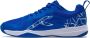 Hundred HONDERD Blade non-marking professionele badmintonschoenen voor heren (blauw wit Materiaal: TPU Rubber Geschikt voor indoortennis squash tafeltennis basketbal en padel - Thumbnail 2