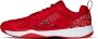 Hundred HONDERD Blade non-marking professionele badmintonschoenen voor heren (rood wit Materiaal: TPU Rubber Geschikt voor indoortennis squash tafeltennis basketbal en padel - Thumbnail 2