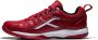 Hundred Raze non-marking professionele badmintonschoenen voor heren Materiaal: kunstleer Geschikt voor indoortennis squash tafeltennis basketbal en padel (rood wit ) - Thumbnail 1