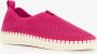 Hush Puppies Daisy dames instappers fuchsia roze Uitneembare zool - Thumbnail 1