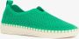 Hush Puppies Daisy dames instappers groen Uitneembare zool - Thumbnail 3