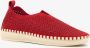 Hush Puppies Daisy dames instappers rood Uitneembare zool - Thumbnail 1