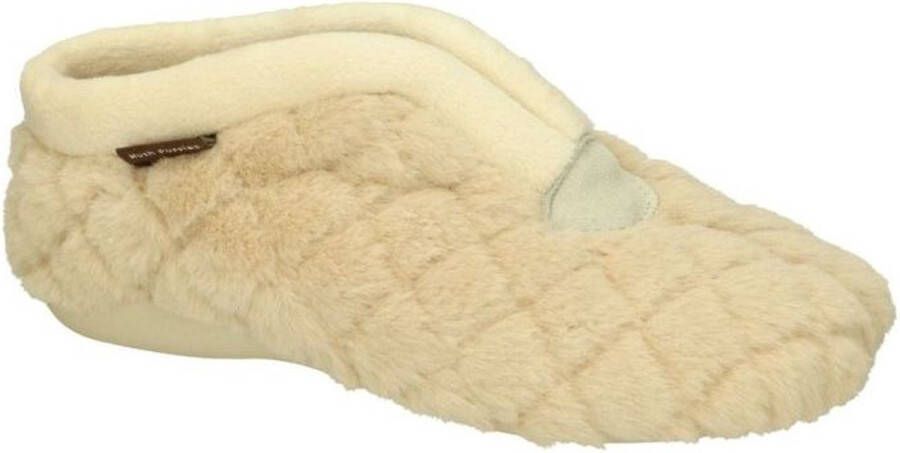 Hush Puppies -Dames beige pantoffels