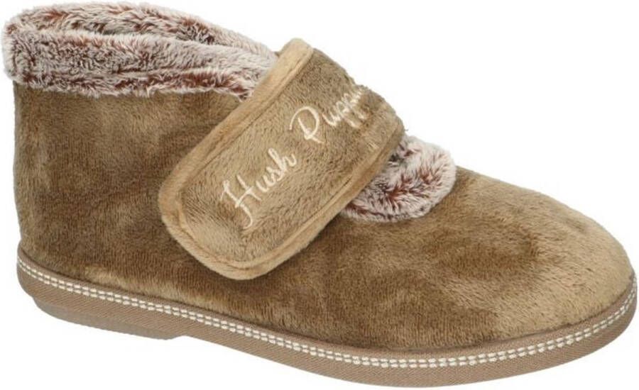 Hush Puppies -Dames beige pantoffels