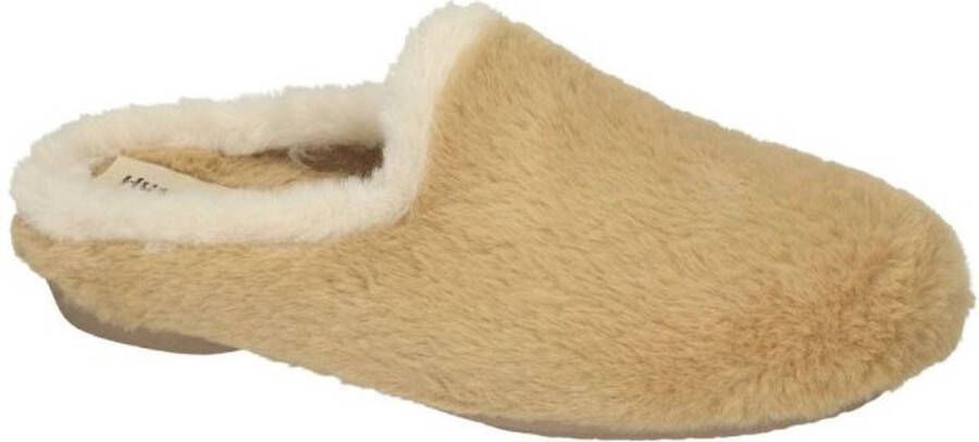 Hush Puppies Dames beige pantoffels