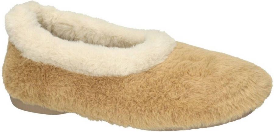 Hush Puppies -Dames beige pantoffels