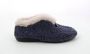 Hush Puppies -Dames blauw donker pantoffels - Thumbnail 2