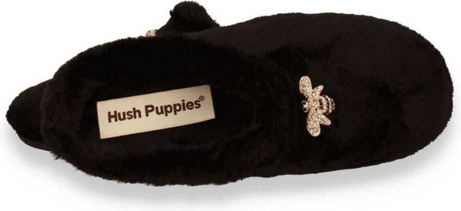 Hush Puppies Dames Pantoffel Zwart