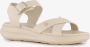 Hush Puppies dames sandalen beige - Thumbnail 3