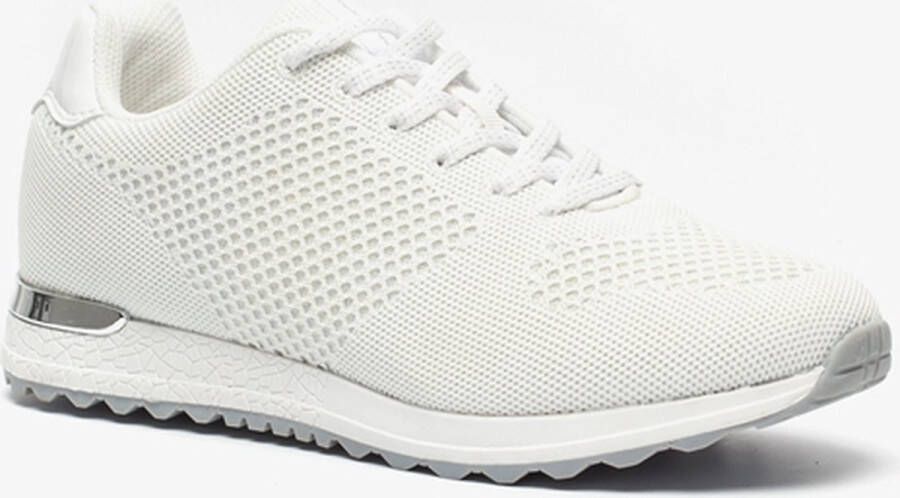 Hush Puppies dames sneakers wit Uitneembare zool