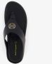 Hush Puppies dames teenslippers sleehak zwart - Thumbnail 2