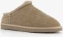 Hush Puppies gevoerde suede heren pantoffels taupe Bruin Sloffen Echt leer - Thumbnail 3