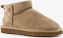 Hush Puppies gevoerde suede laarsjes lichtbruin Echt leer - Thumbnail 1