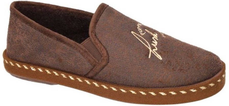 Hush Puppies -Heren bruin donker pantoffels & slippers