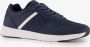 Hush Puppies heren sneakers blauw wit Uitneembare zool - Thumbnail 1