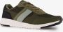 Hush Puppies heren sneakers groen Uitneembare zool - Thumbnail 1