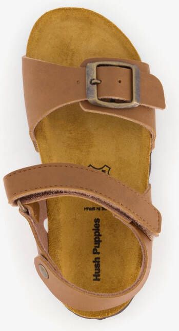 Hush Puppies kinder bio sandalen cognac