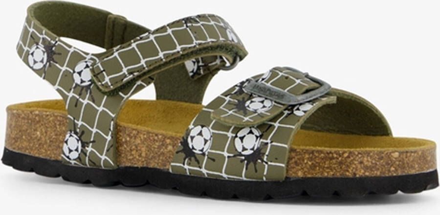 Hush Puppies kinder bio sandalen voetbal groen